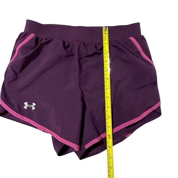 Under Armour Women's UA Fly-By 2.0 Printed Shorts Size XL - Picture 4 of 12
